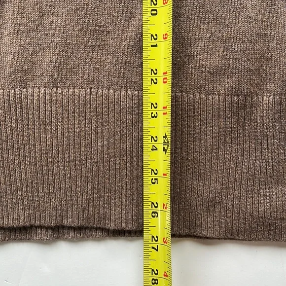 Eddie Bauer button mock neck sweater M - Picture 9 of 10